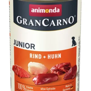 Sparpaket 6 x 400 g Animonda GranCarno Junior Rind + Huhn Hunde Nassfutter Highlight